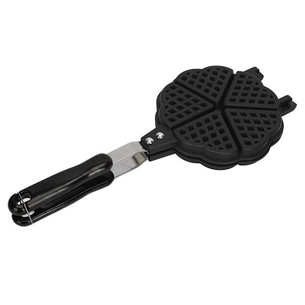 5,9 tommer vaffeljern pande aluminiumlegering plast nem at rengøre mini vaffeljern til vafler sandwich toaster