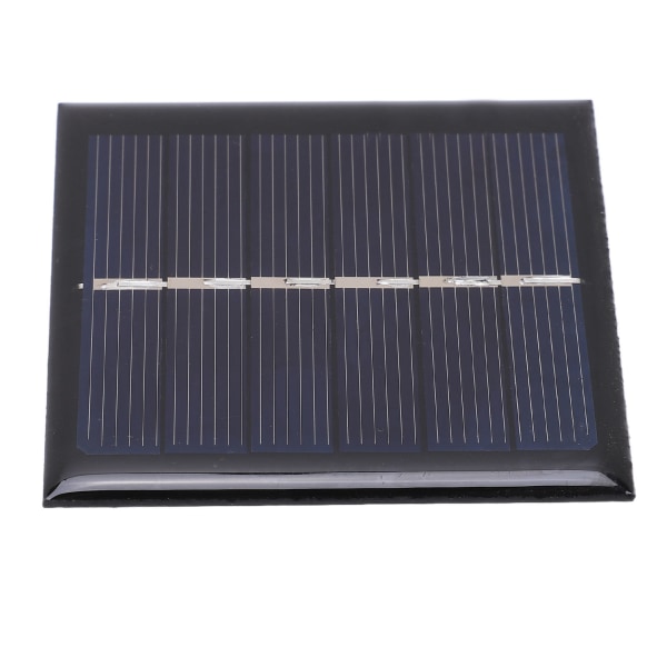 Bärbar 0,6W 3V Polysilicium Solpanel Nivå A Solladdningsplatta Modul för Solträdgårdsbelysning