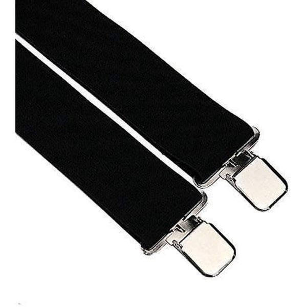 47*29*36cm brede herre motorcykelbukser, ultra-resistente, justerbare og elastiske, sorte, one size