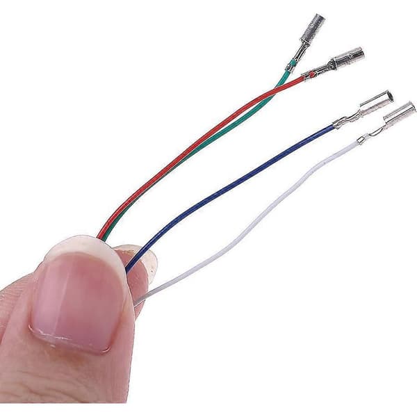 3/4 STK Phono-kabel til pickup, forbindelseskabler til pladespiller pickup-holder - D-