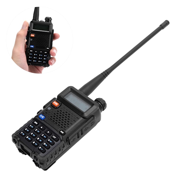 KD‑UV1 Langaton pitkän kantaman käsiradio, ladattava käsiradio, 100‑240 V US -pistoke