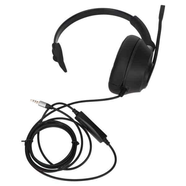 3,5 mm Business Headset ENC Brusreducering Volymjustering Monotelefonheadset med mikrofon för Call Center