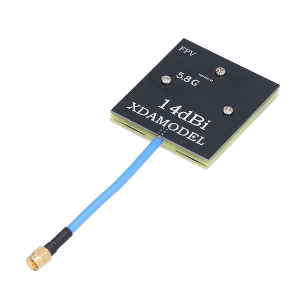 Retningsbestemt Patch Antennepanel Højforstærkningskort til FPV-system 5.8G 14dBi FA5800‑40‑14