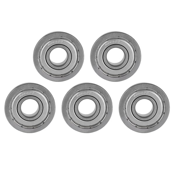 5 st flänskullager för transmissionsutrustning, underhållningsrobotar 12x32x10mm / 0,5x1,3x0,4in