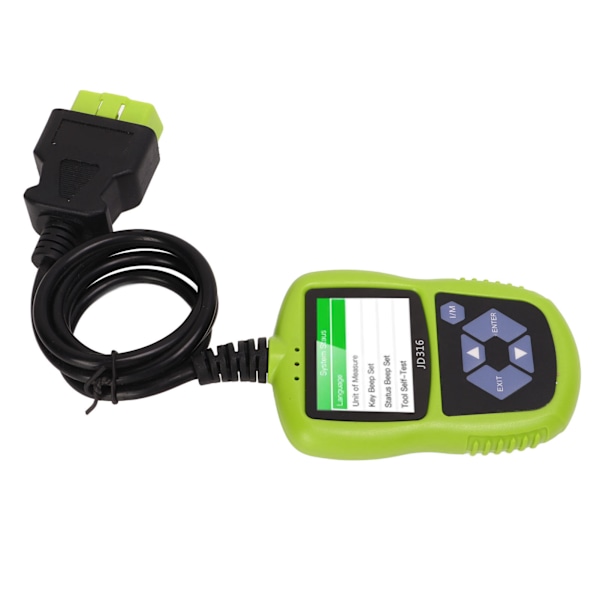 OBD2-scanner, der understøtter fejlfinding i motor med kode 6, CAN-diagnoseværktøj til køretøjer fra 1996 og fremefter