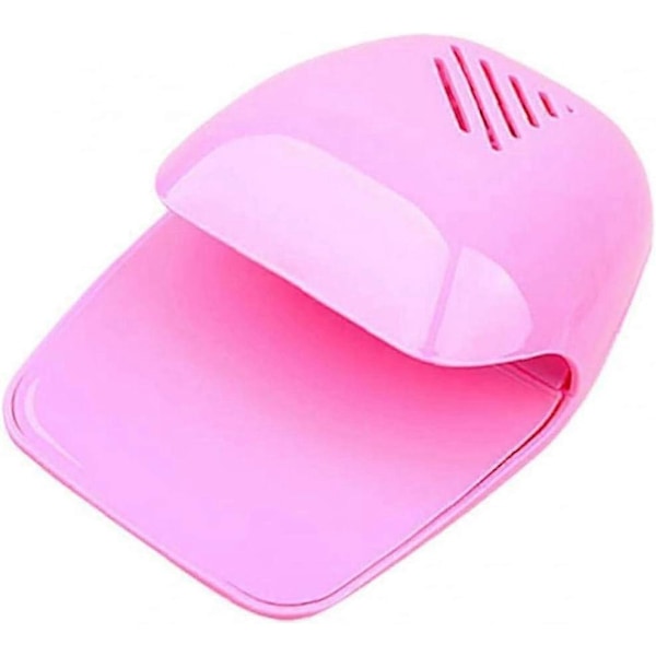 Nagelverktyg, Mini Nageltorkfläkt Portabel Nagelkonst Torkande Gel Polish Blås Kylmaskin Rosa
