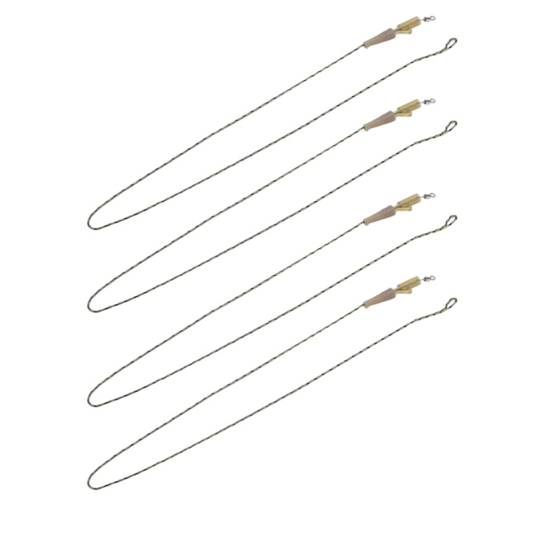 Fiskeutrustning Leadcore Karpledare Utbytbara Hybrid Camo Leadcore Ledare för FiskeRUBBER CLIP Kombination