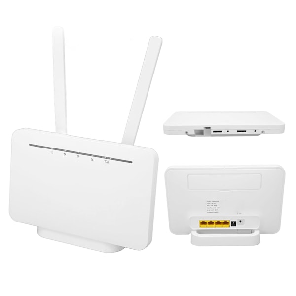 CP102 5M 4G LTE -mobiili-Wi-Fi-hotspot SIM-korttipaikalla 300Mbps WiFi CPE -matkareititin Aasiaan 100-240V EU-pistoke