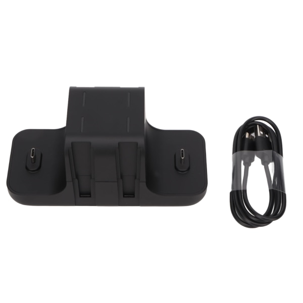 6 i 1 dockningsstation för Switch Prevent Slip Game Console Gamepad-laddaradapter för Switch Pro