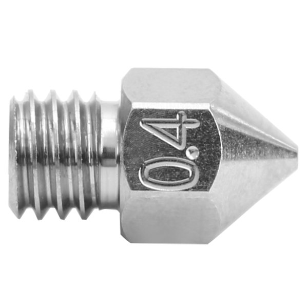 MK8-munstycke 0,4 mm Nickelpläterad mässingsextruder Print 3D-skrivare tillbehör