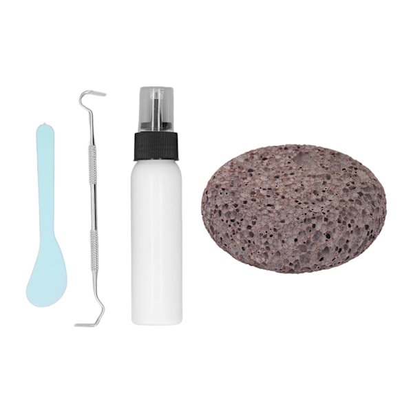 Plocka sten kit latex stoppning platt rund sten DIY avkopplande lindring plocka sten leksak för vuxna tonåringar barn vit latex