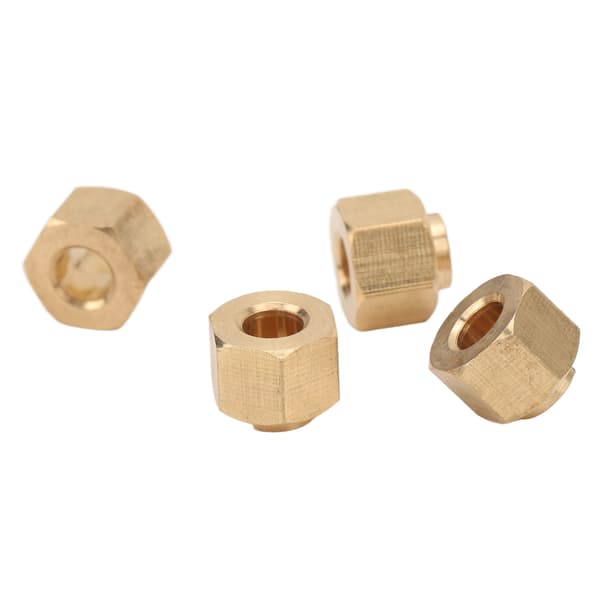 4 stk. RC Navadapter Hex Messing til Traxxas til TRX4M 1/18 Skala Crawler Bil Tilbehør 5mm