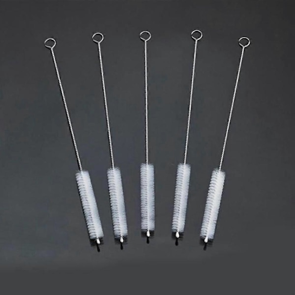 Stålbørste, Nylon Rørrenser 7.87-tommer X 2/5-tommer Sett med 10