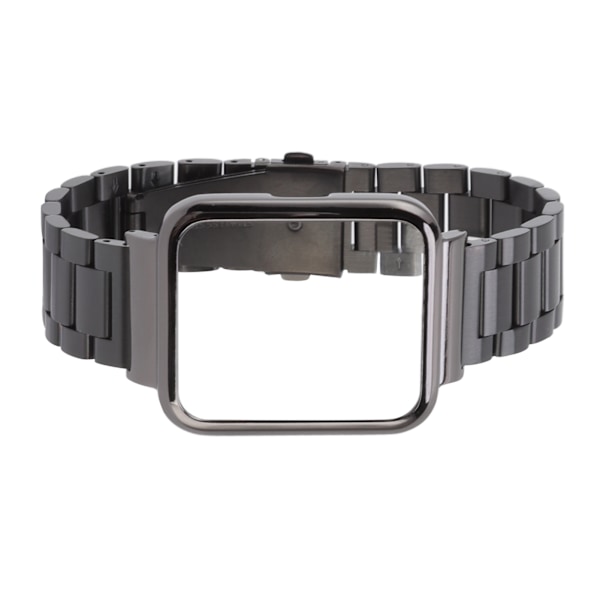 Byte av armbandsrem Vattentätt rostfritt stål Svart justerbar rembyte Armband för Xiaomi Redmi Watch2 Lite