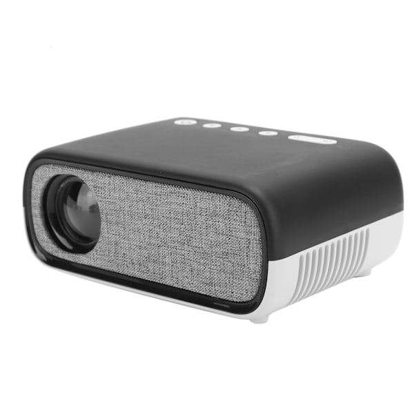 Projektor Mini Hem Mikro Bärbar Smart LCD Display Skärm 480 x 272 YG280 110‑240VUK Plug
