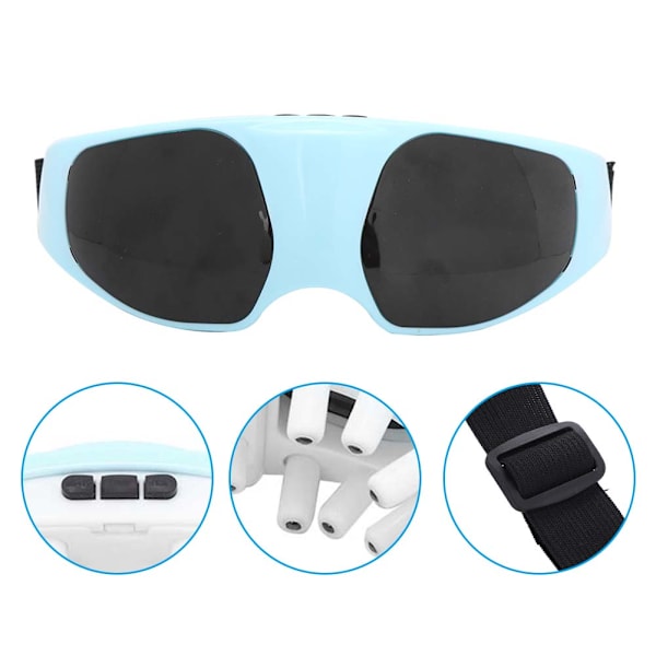 Intelligent elektriskt synskydd Varm kompress Lindra trötthet Ögonlapp Ögonmassageapparat Ögonmassager