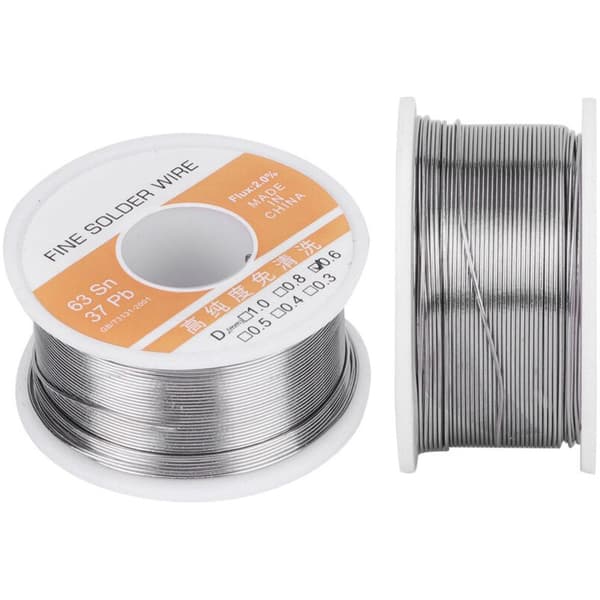 Blyfri tin-tråd til nem lodning - 0,6 mm elektrisk loddetilbehør