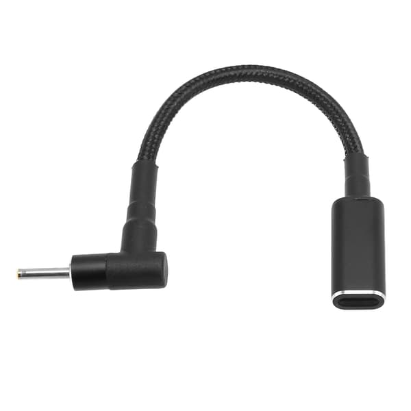 USB C hona till 2,5x0,7 mm DC hane-adapter 100W 5A 20V Stödjer PD snabbladdning USB Typ C till DC-adapter för bärbar dator