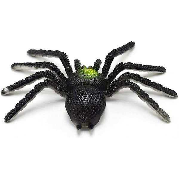 Fargerike Simuleringsstore Edderkopp Halloween-rekvisitter