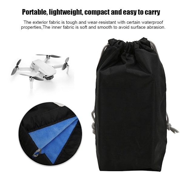 Bärbar drönväska förvaringsväska passar för Mavic Mini/Mavic Pro/Mavic 2/Spark/Air