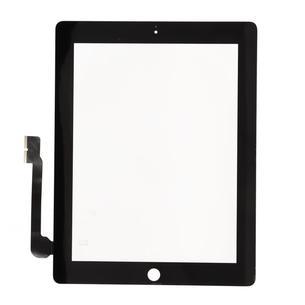 Touch Screen Digitizer Glasbyte Härdat glas Höghållfast Black Tab Screen Ersättning för IOS Tablet 3 4