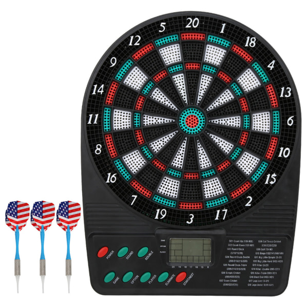 Elektronisk Dart Automatisk Scoring Soft Dart Board Sæt Familie Fritid Mål Underholdning