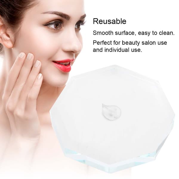 Glas Eyelashes Extension Adhesive Glue Holder Eyelashes Grafting Pads Makeup Tool