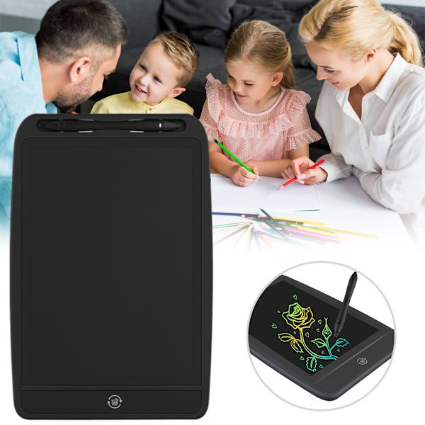 Barn LCD Skrivetavle Fargerik Doodle Board Tegnebrett Elektroniske Maleputer Læring Pedagogisk Leker Gave
