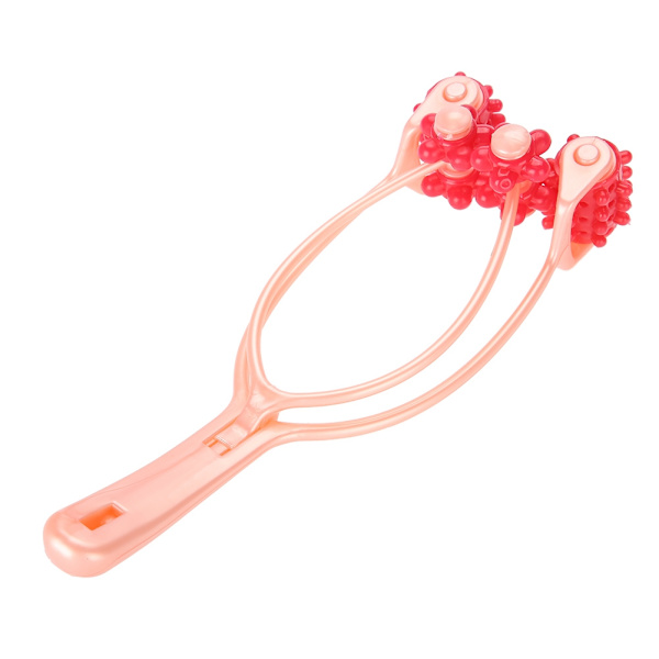 Bärbar manuell ansiktsmassagerare 4 Roller Face Body Shaping Lifting Bantning