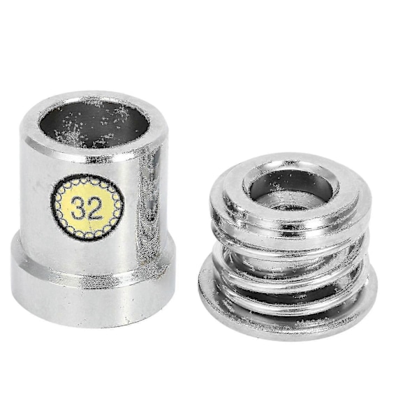1 stk 32 Fa Dekket Knapp Form Verktøy For Rund Topp Knapp Diy