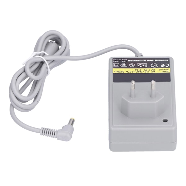 Værtsoplader til PS1 - Holdbar bærbar strømadapter med strømkabel til PS1-spilkonsol - EU-stik