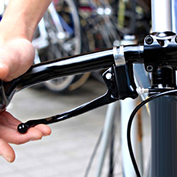 1 Pari Polkupyörän Jarrukahvat Kaupunki Retro Tie Handlebar Taivutettu Baari Jarrukahva Kiinteä Vaihteisto Polkupyörän Jarrukahva Osa