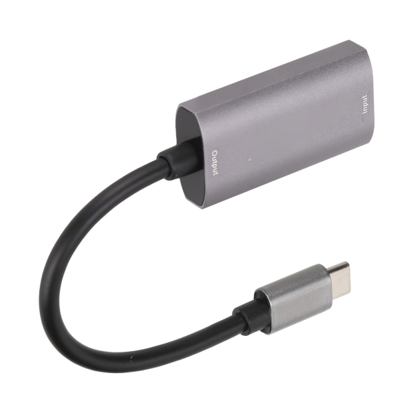 USB C till HD Multimedia Interface Portabelt videoinspelningskort 4K-ingång Full HD-spelfångst för PS4