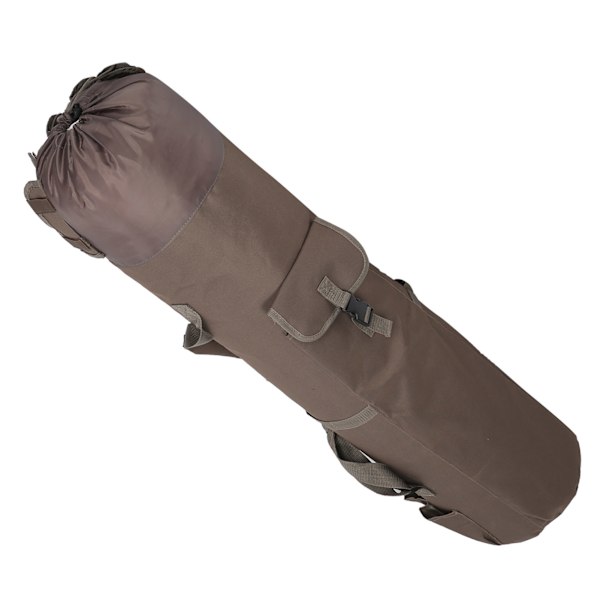 Multifunksjonell fiskestangpose med oppbevaringspose for stangveske (Khaki)