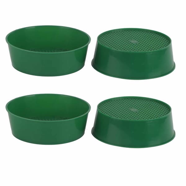 4 stk. Plastik Have Mesh Havearbejde Si Succulent Planter Sand Sten Filter Værktøj