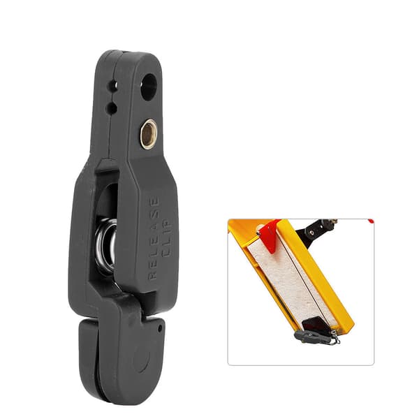Viktplanerare Bräda Outrigger Downrigger Power Grip - Snäppfrigöringsklämma (Svart)