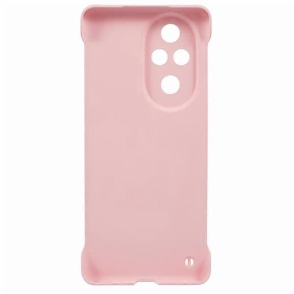 Kompatibel med Honor 200 5G Deksel Hard PC Bakside Rammeløst Telefondeksel Pink