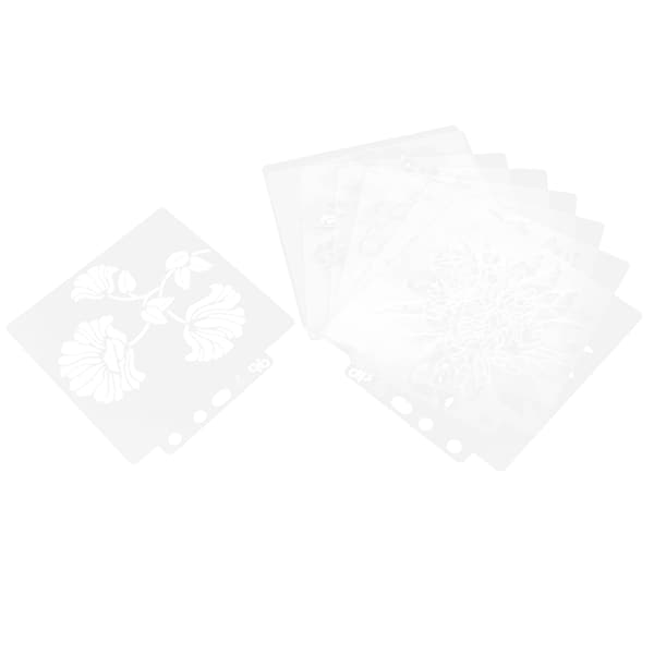 9 kpl Mandala-mallimaalauspiirustuskaavaimia DIY-askartelutarvikkeet