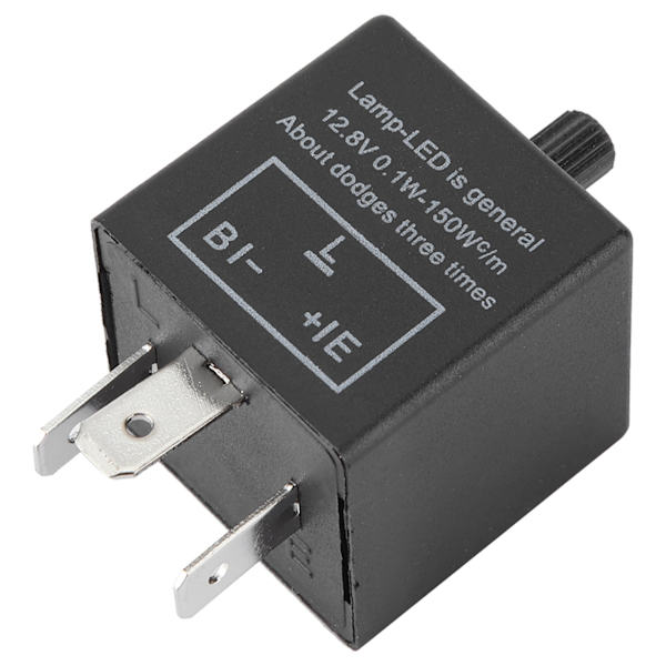 Elektronisk LED Justerbart Blinkrelæ til Blinklys CF14 JL-02 til CF 14K
