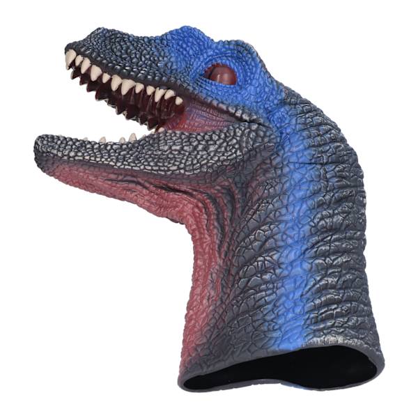 Dinosaurus käsinukke myrkytön pehmeä kumi interaktiivinen dinosaurus nukkelelu lapsille