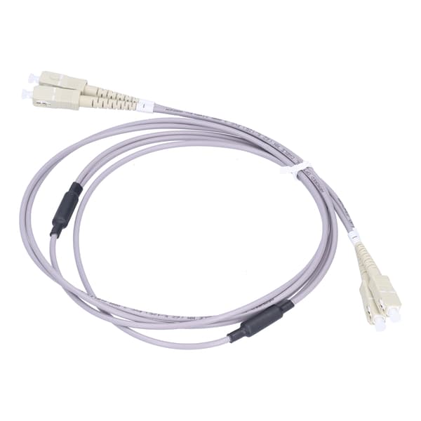 Optisk fiber patch-kabel pansret jumper multimodus 2-kjerners optisk kabel SC UPC-SC UPC grå (3 meter)