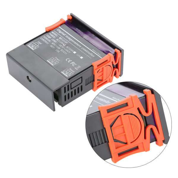 MH1210F digital temperaturkontrollkontroll termostat -58~194℉ Fahrenheit sensor AC110V