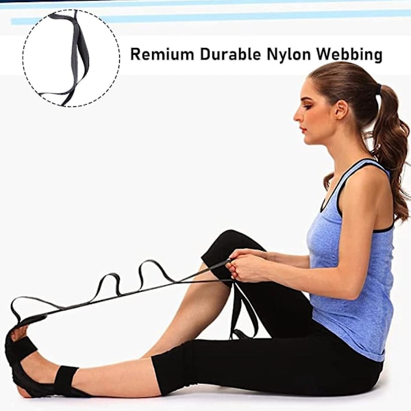 Plantar Fasciitis Stretching Strap Set med 2 delar