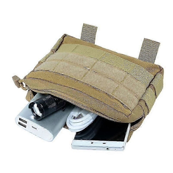 Taktisk Utility Molle EDC Verktygsväska Verktygsväskor Bälte Midjeväska Telefonhållare Utomhus Jakt Camping Militär Första Hjälpen Medicinska Väskor Grön färg