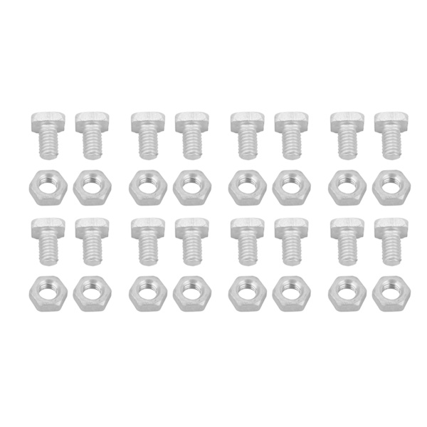 50 kpl alumiinimutterit 50 kpl pultit set kasvihuoneeseen
