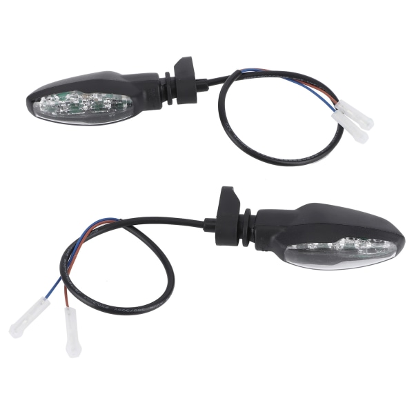 Par motorsykkel blinklys LED foran LED gule indikatorer 12V Passer til TRIUMPH Tiger 800/1200