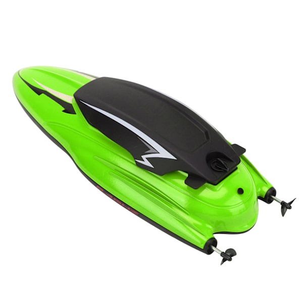 Fjernbetjening Båd RC Skib Vandtæt Høj Hastighed Speedbåd Model Legetøj til Over 8 År Gammel Grøn 3Pcs Batteri