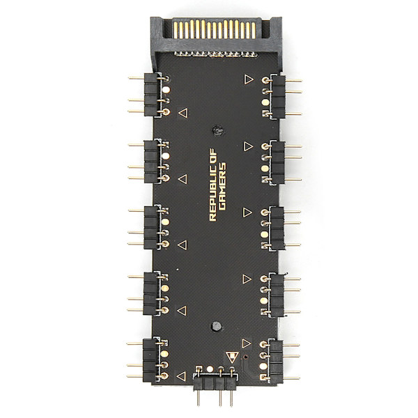 Hub Splitter Kaapeli CPU Jäähdytys Hub Electron PC-tietokone AURA RGB-sovitin 5V SATA-virtalähde versio 5V SATA-virtalähde