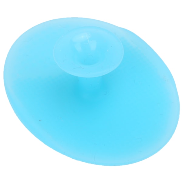 Baby Bath Silicone Brush Soft Facial Cleansing Brush Håndholdt Ansiktskrubb Eksfoliator Naken Blå
