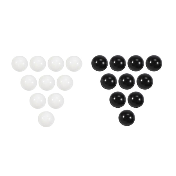 20 st Kulor 16mm Glas Kulor Knicker Glasbollar Dekoration Färg Nuggets Leksak-B8